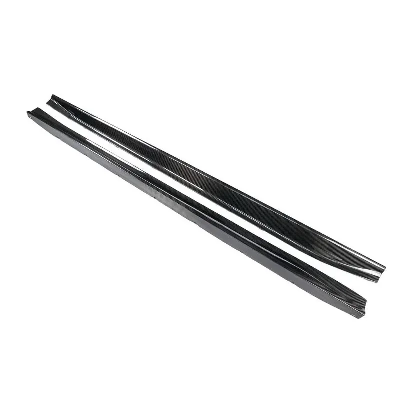 For BMW M Performance M3 M4 G80 G81 G82 G83 Original Style Full Dry Carbon Fiber Side Skirts Body Kits