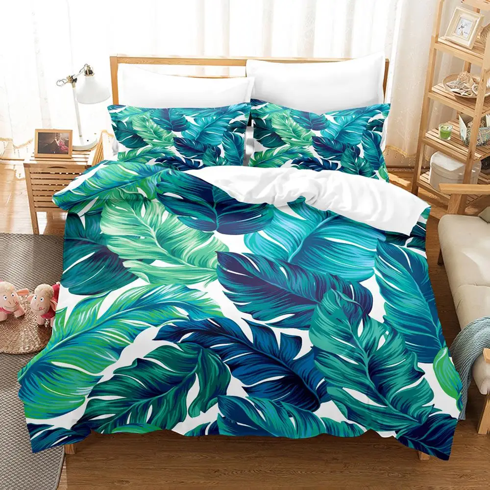 

3D The Fresh Summer Bedding Sets Duvet Cover Set With Pillowcase Twin Full Queen King Bedclothes Bed Linen