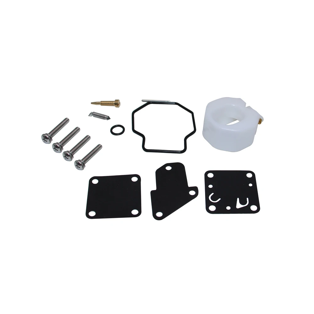 6E3-W0093 Carburetor Repair Kit For Yamaha 2 Stroke 4HP 5HP 4M 5M Outboard Motor 6E0-W0093-00 6E3-W0093-08