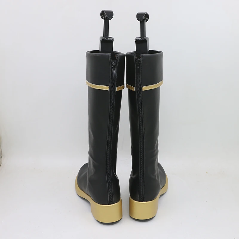 Black Clover William Vangeance Cosplay Stivali Scarpe Halloween Personalizza qualsiasi dimensione