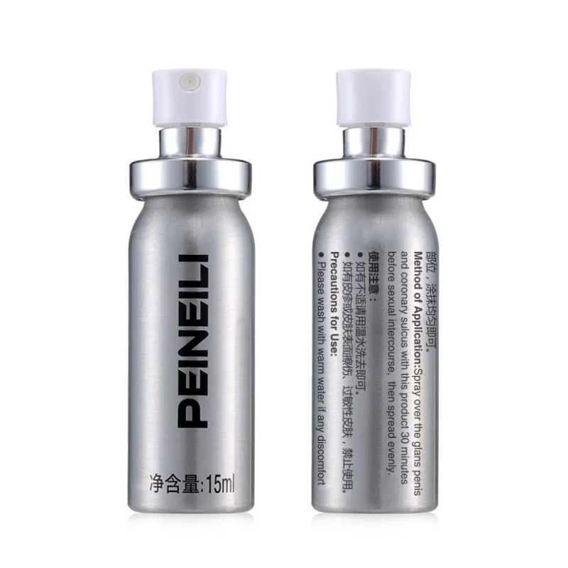 15ML Peineili Sex Delay Spray for Men Male External 60 Minutes SEX Anti Premature Ejaculation Prolong Penis Enlargment Erection