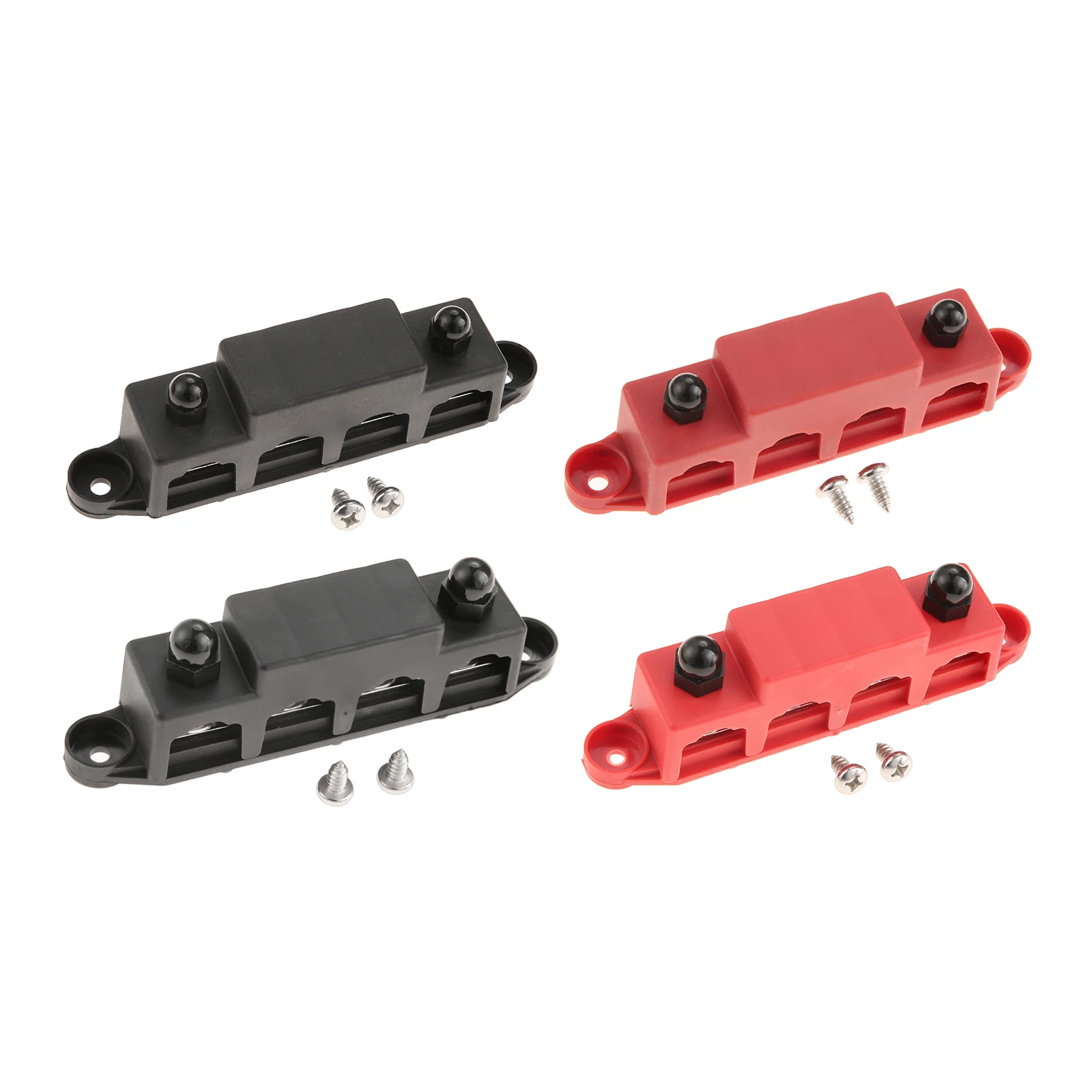 1pc 168*54mm High Current Wiring Stud Bus Bar Gather Wiring Harness for Automobiles RVs Ships Yachts Distribution Block M8 M10