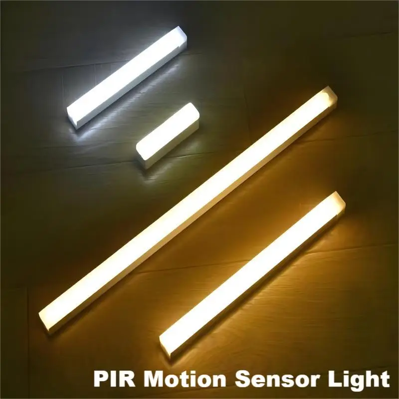 Night Light Motion Sensor Light Wireless LED TYPE-C Rechargeable Lamp Closet Lamp smart led light bar LED lamp for a cabinet