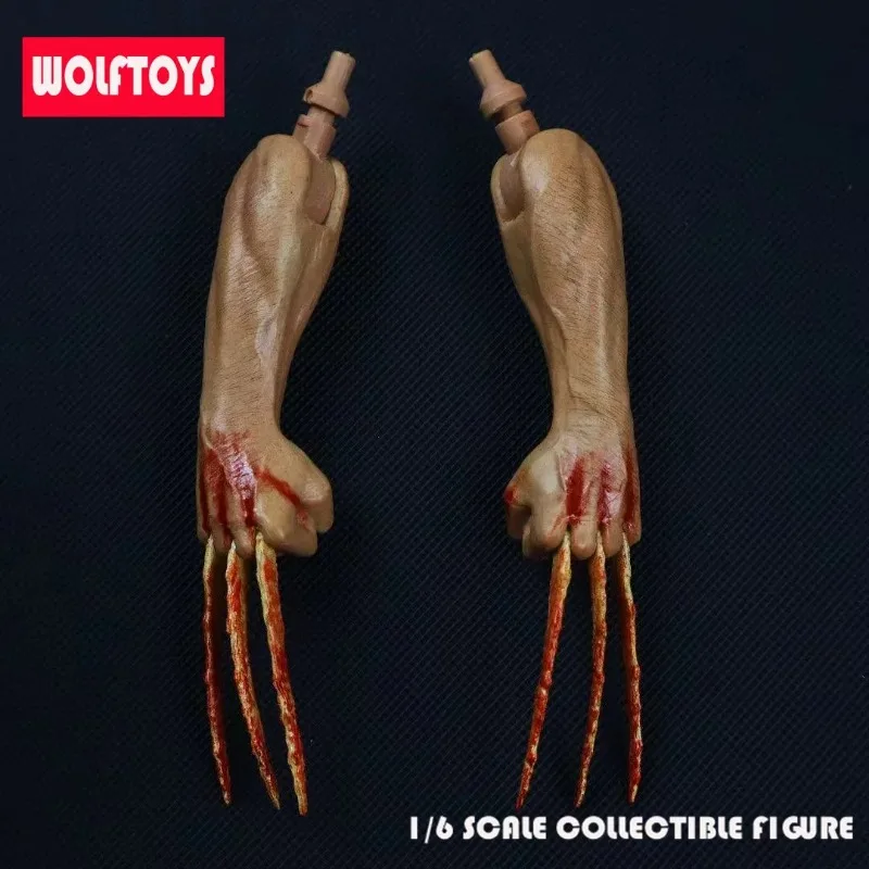 1/6 مقياس بالذئب البديل رجل العم الذئب الذراع قبضة مخلب نوع اليد ل Worldbox AT012 AT017 الجسم أرقام عمل لعبة مجسمة