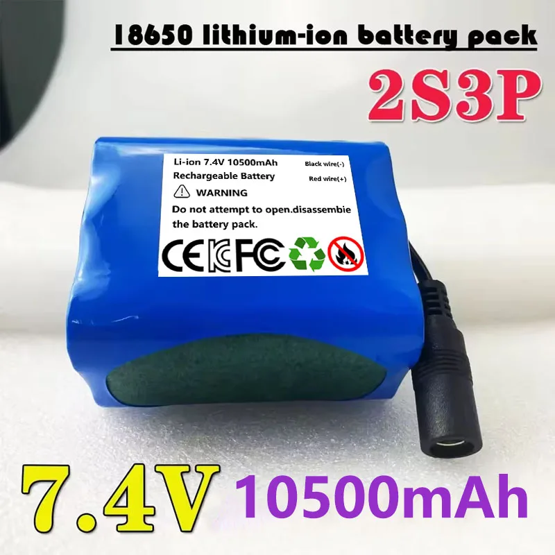 74v-diy-18650-リチウム電池パック-2s3p-105ah-釣り-led-ライト-bluetooth-スピーカー-74v-リチウムイオン電池