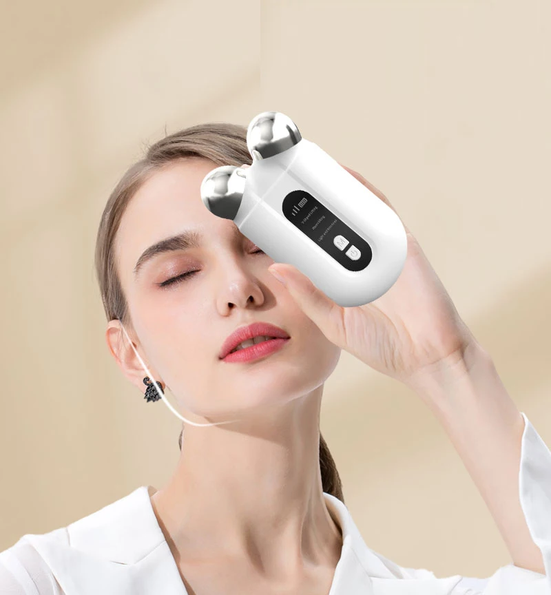 Nuface Microcurrent Face Lift Device Roller, ยกใบหน้าและกระชับผิว, ริ้วรอย Removermicrocurrent เครื่องมืออาชีพ