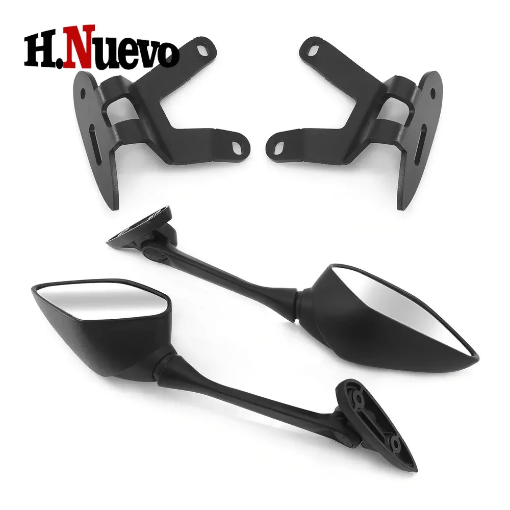 For YAMAHA XMAX300 2023 2024 Motorcycle Windshied Rear View Mirrors Coverter Adapterr Bracket Mirror Clamp Set Accessories