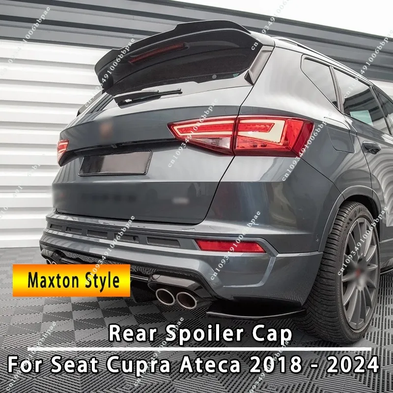 لمقعد Cupra Ateca MK1 / MK1 تجميل 2018 - 2024 ماكستون نمط غطاء سبويلر خلفي خلفي سقف الجذع سبويلر ضبط الفاصل