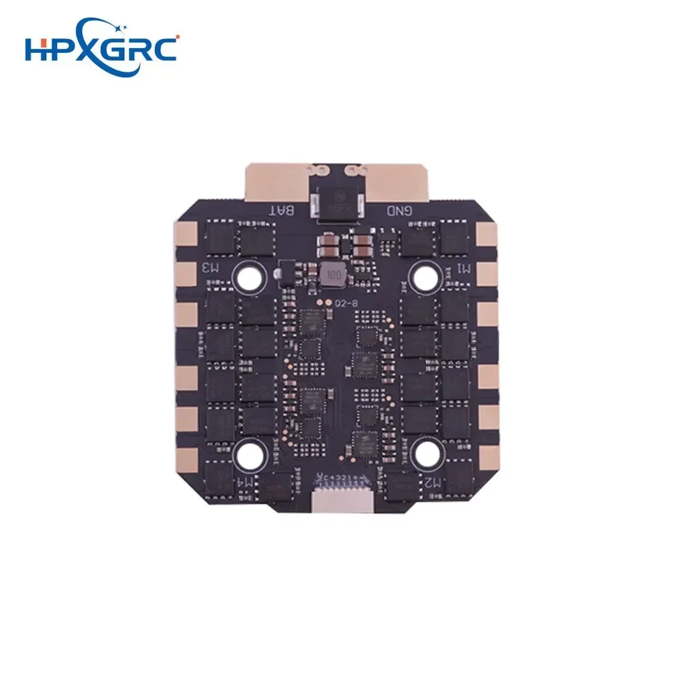 HPXGRC H743 フライトコントローラー ICM42688P 60A/70A/80A 4in1 ブラシレス ESC スタック 30.5x30.5mm FPV フリースタイル レーシング ドローン用