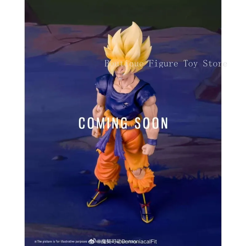 

Предпродажа Demoniacal Fit Fury Awakens Super Saiyan Son Goku Аниме Фигурка Модель Игрушки