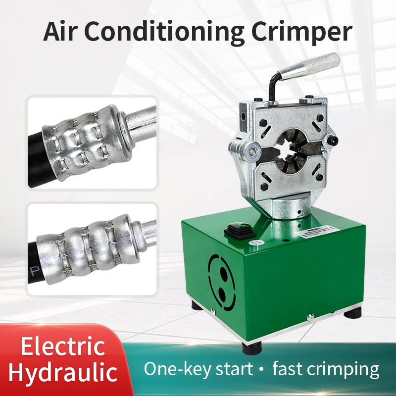 220v Small And Portable Hydraulic Electric Crimping Device For Automotive Air Conditioning