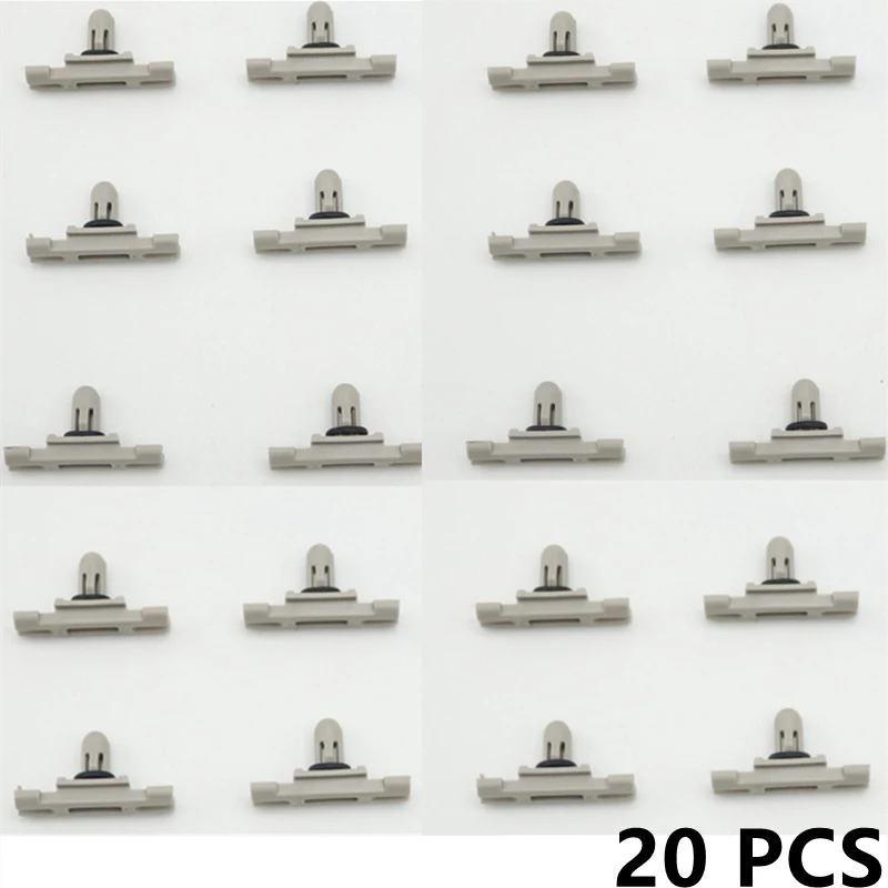 ECSiNG 30pcs Clips de Fixation de Moulage Support de Garniture Carrosserie de Porte Voiture Compatible avec E90 E91 F30 F31 F35 51137117240 Clips de Garniture Gouttière de Moulage de Toit ECSiNG 30pcs Clips de Fixation de Moulage Support de Garniture Carrosserie de Porte Voiture Compatible avec E90 E91 F30 F31 F35 51137117240 Clips de Garniture Gouttière de Moulage de Toit