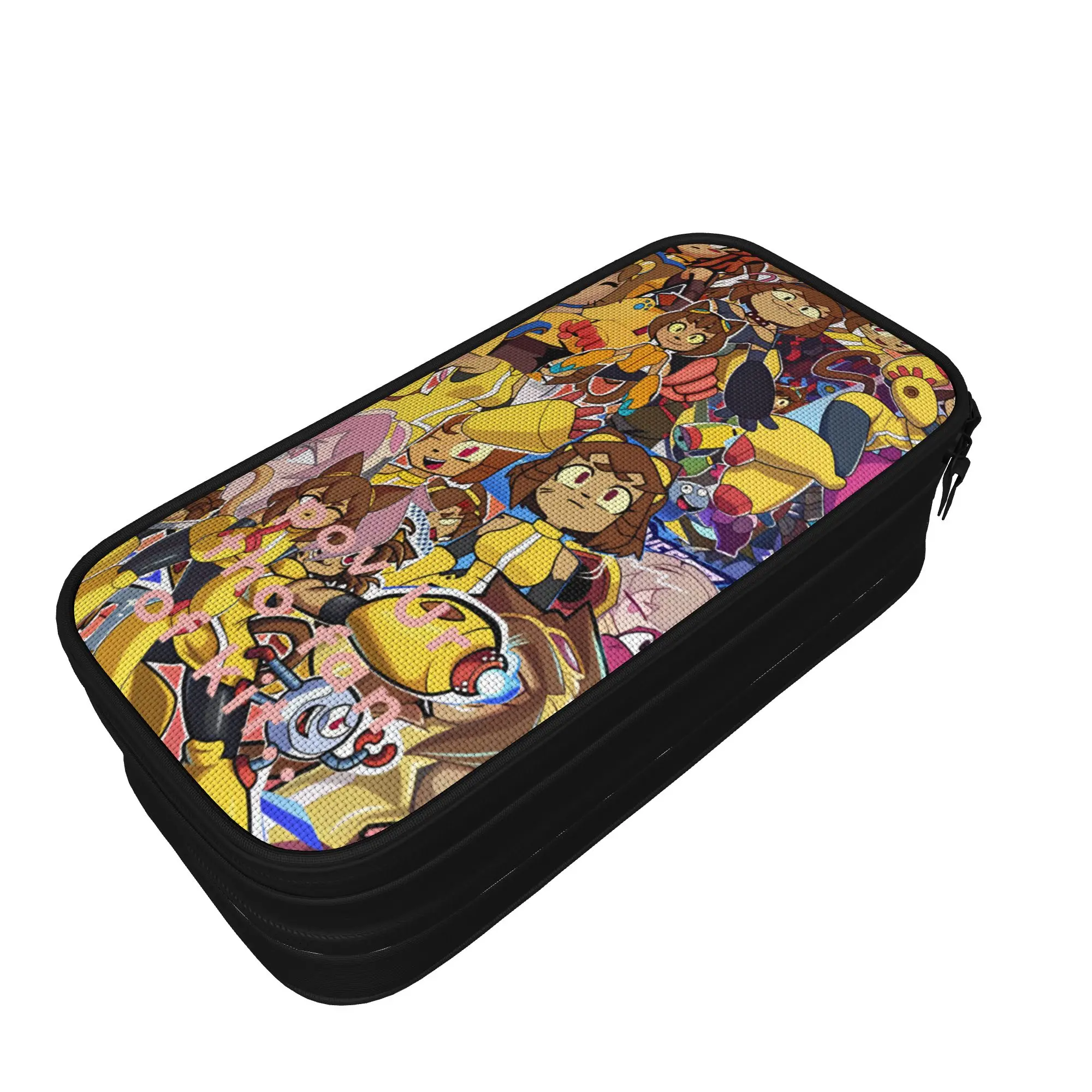 Shadow Milk Pencil Case Cookie Run Kingdom Boy Girl Kawaii Pencil Box Graphic School Pencil Cases Stationery Organizer Gift Idea