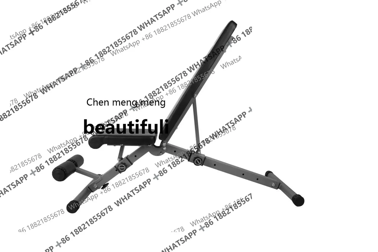 Multifunctional Dumbbell Bench Folding Fitness Chair Sit-up Assist Artifact Home Gym Equipment