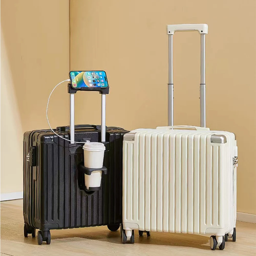 All-aluminum-magnesium alloy trolley suitcase, spinner wheel, aluminum alloy suitcase, metal box, password boarding suitcase