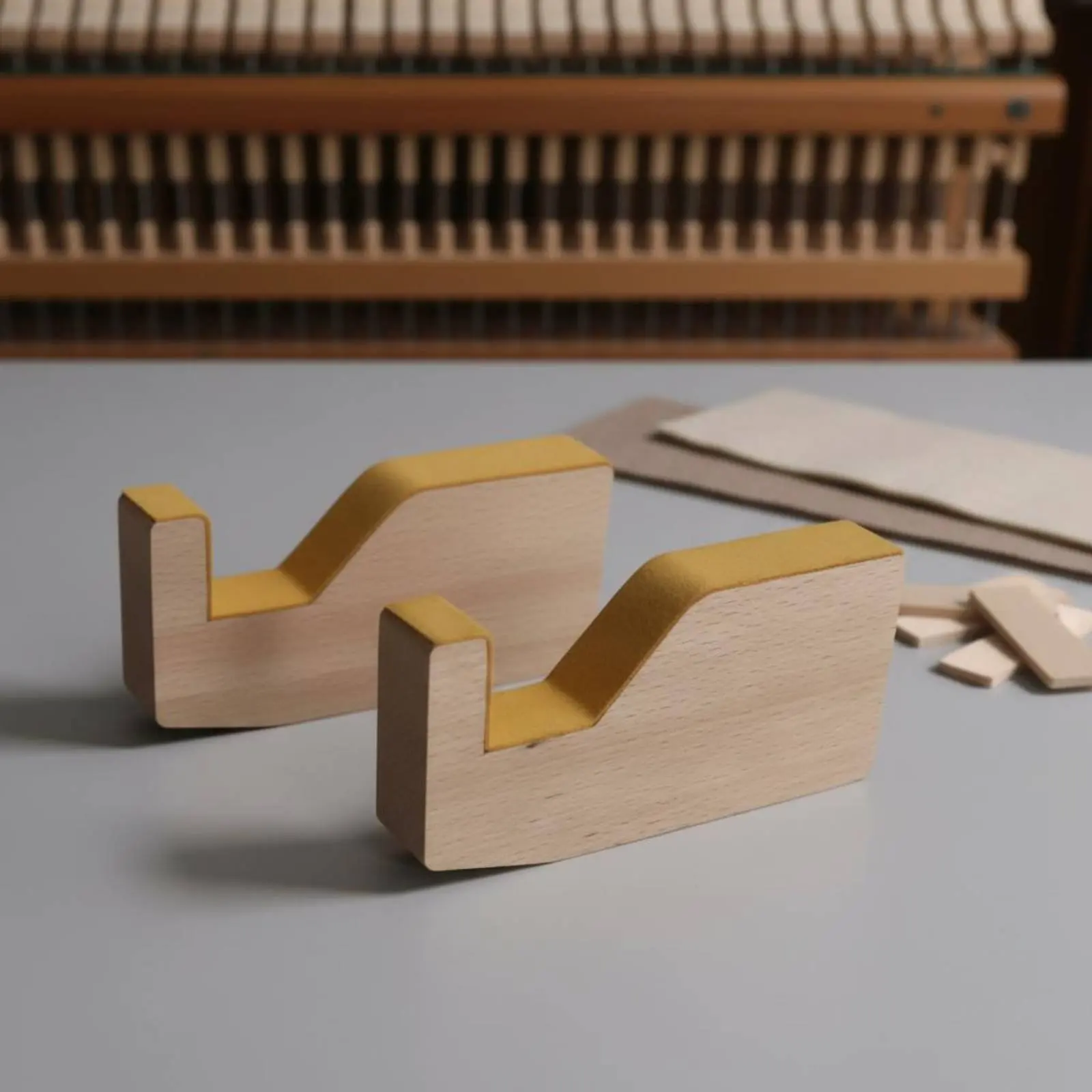 Hammer Voicing Support Block Professional Piano Action Voicing Aid String Striker Support Tool Wooden for Workshop, Repair Shop