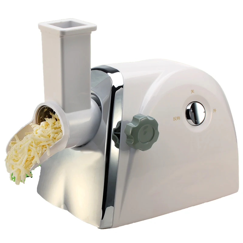 Rallador de Queso Eléctrico Comercial Masuri, Picador de Queso de Acero Inoxidable, 300W, 110-120V, Equipo de Cocina para Restaurantes y Hogares