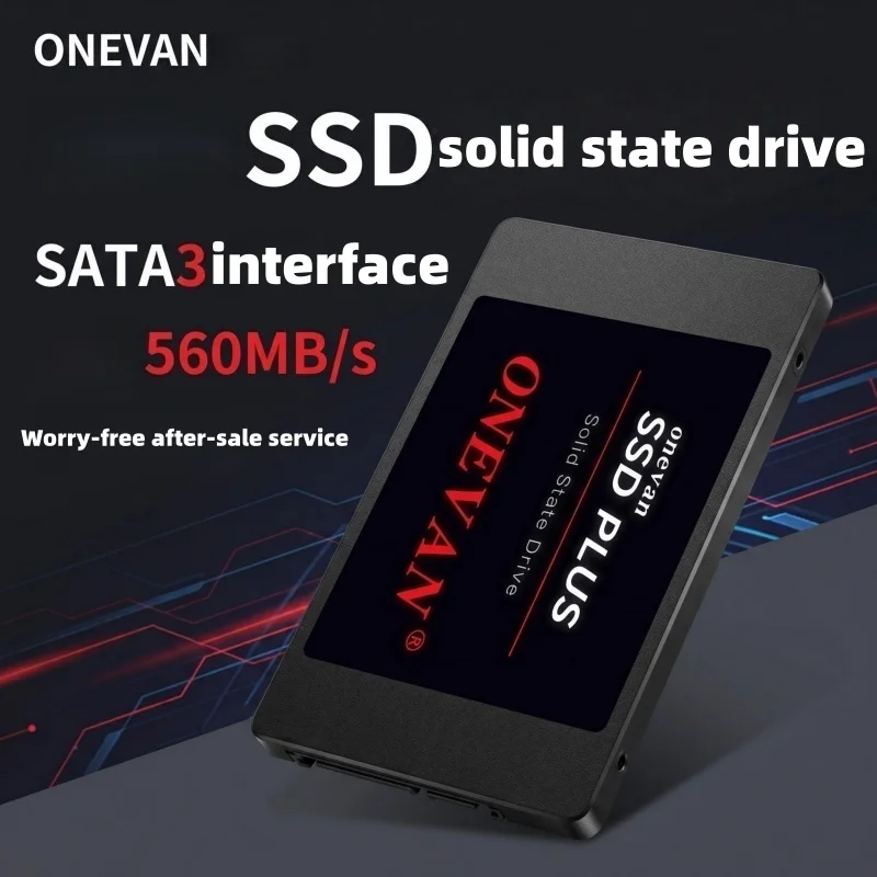 SSD Interno SATA III de 2.5 Polegadas para Laptop - Upgrade de Armazenamento para PC e Laptop 128GB 240GB 512GB 960GB Alta Velocidade