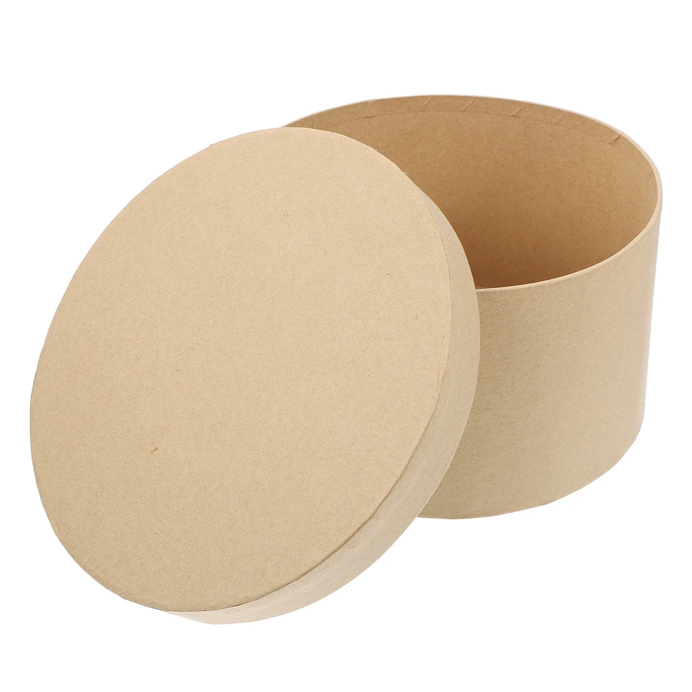 

s Biscuit Box Round Shaped Decorative Circular Multifunctional Packing Bakery Boxes C y Container Chocolate Cookie Case DIY