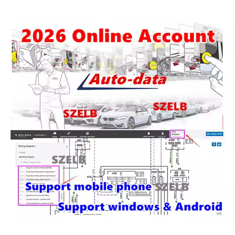 2026 Online Account Workshop Pack for Autodata Online Repair Data Fast and stable Update to 202... product image