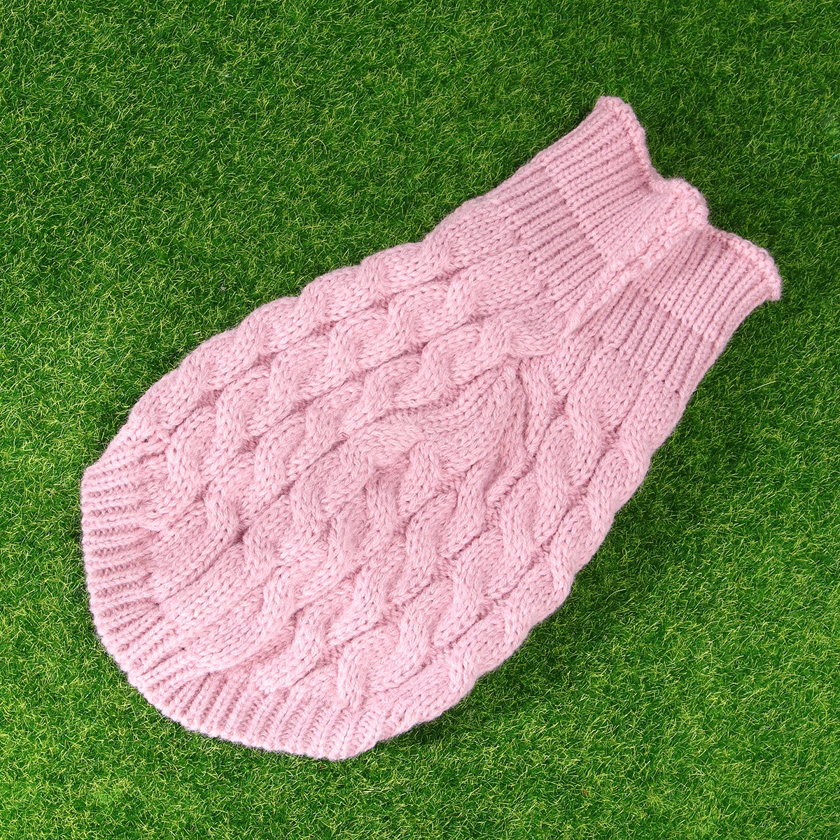 

Knitted Dog Sweater Skin Pink Xl Thin Fashion Pet Costume For Puppy Durable Outdoor Walking Jogging Party Birthday