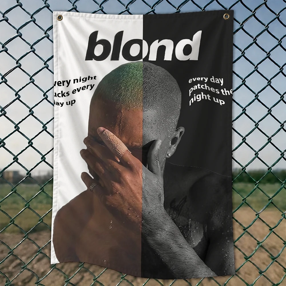 F-Frank Blonde O-oceans Rapper flag Decoration Outdoor Picnic Party Art Hanging Home Camping Party Banner