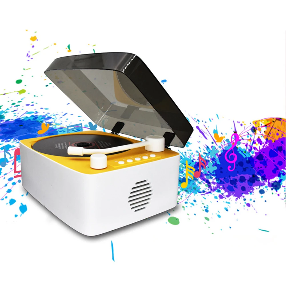 

5v 2a Cd Player Built-in Speaker Music Player Battery Powered Audio Player Bluetooth-compatible with Remote Control