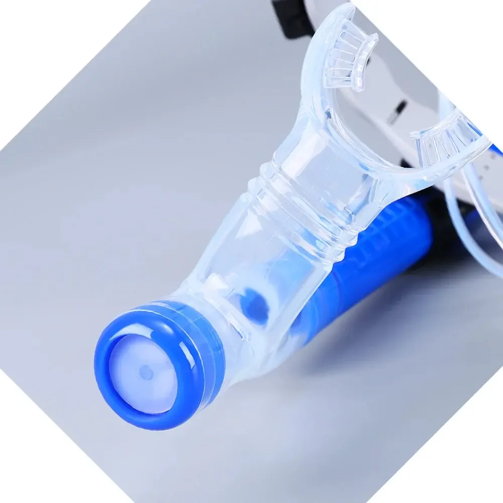 قطعة فم من السيليكون مريحة للتدريب على السباحة والغطس في المنتصف للأطفال والشباب البالغين