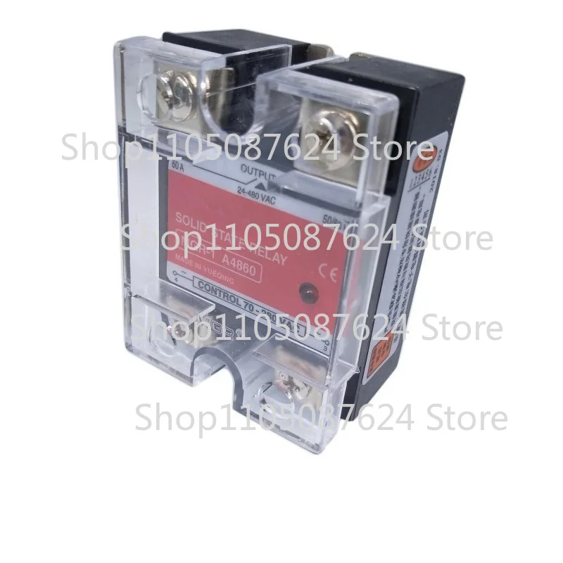 ZZZ H60A Solid State Relay SSR AC-AC Input 70-280V AC Load 24-480V AC A4860