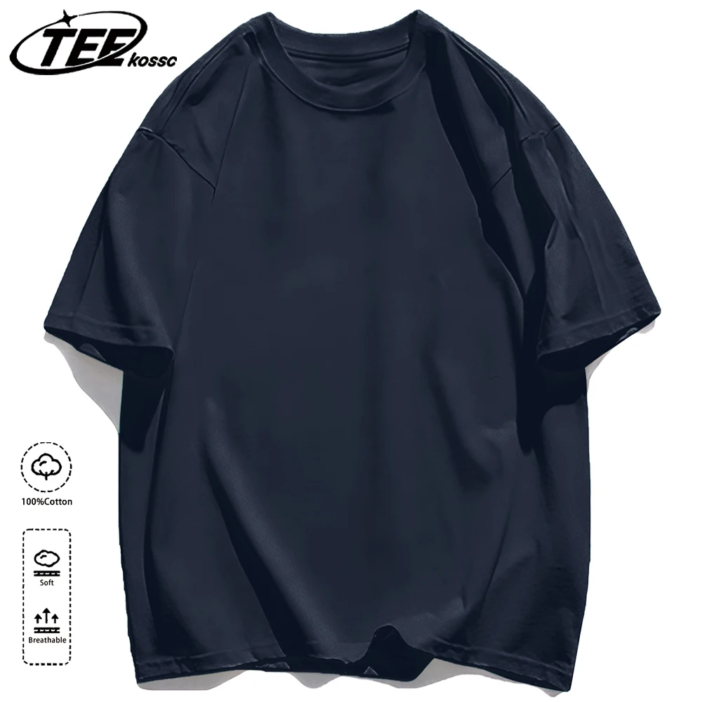 Sommer Baumwolle Einfarbiges Damen T-Shirt Familien Hip-Hop T-Shirts Atmungsaktive Übergroße Sportbekleidung Lässige Bequeme Y2K Kleidung – Detail 12