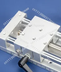 Manual slide module T-screw hand crank, digital display XYZ linear fine-tuning, cross precision guide