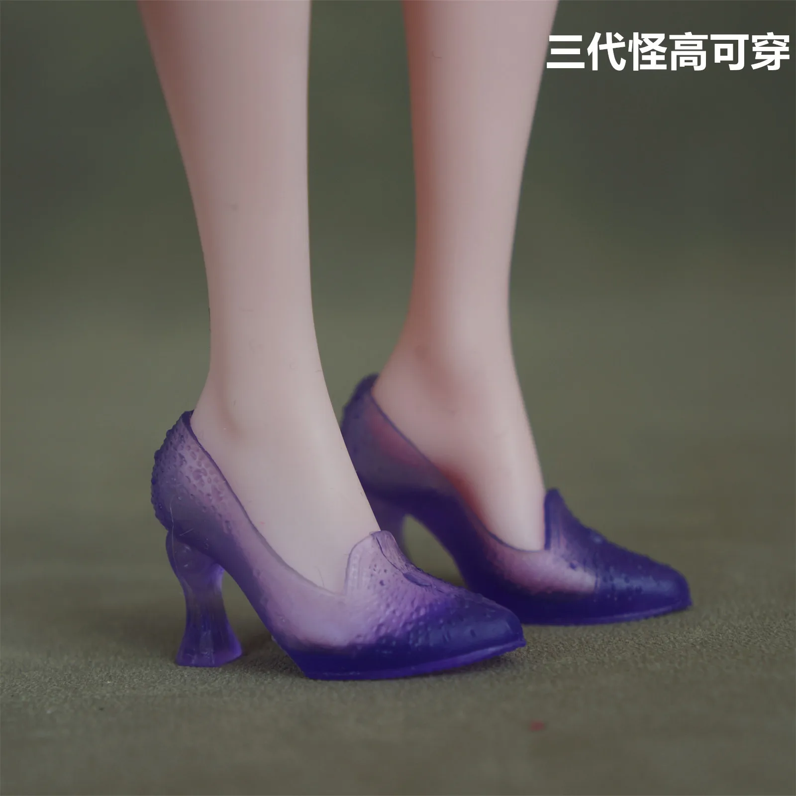 Colorful 1/6 Scale Monster Doll Shoes And Boots DIY Dressing Accessories for Female Dolls Unique Personality Toy Parts Sandals - view 4
