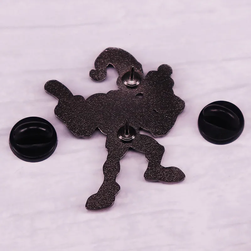 Retro Game Earth Worm Jim Enamel Pin Cartoon Badge Brooch Gift Backpack Decoration Jewelry view 2