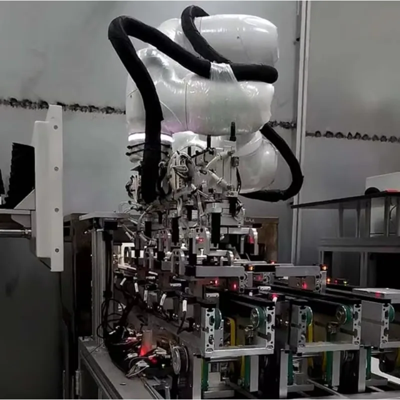 4 Axis High Speed Robot Lightweight Scara Robot Arm 700 mm Maximum Arm Span Industrial Robot