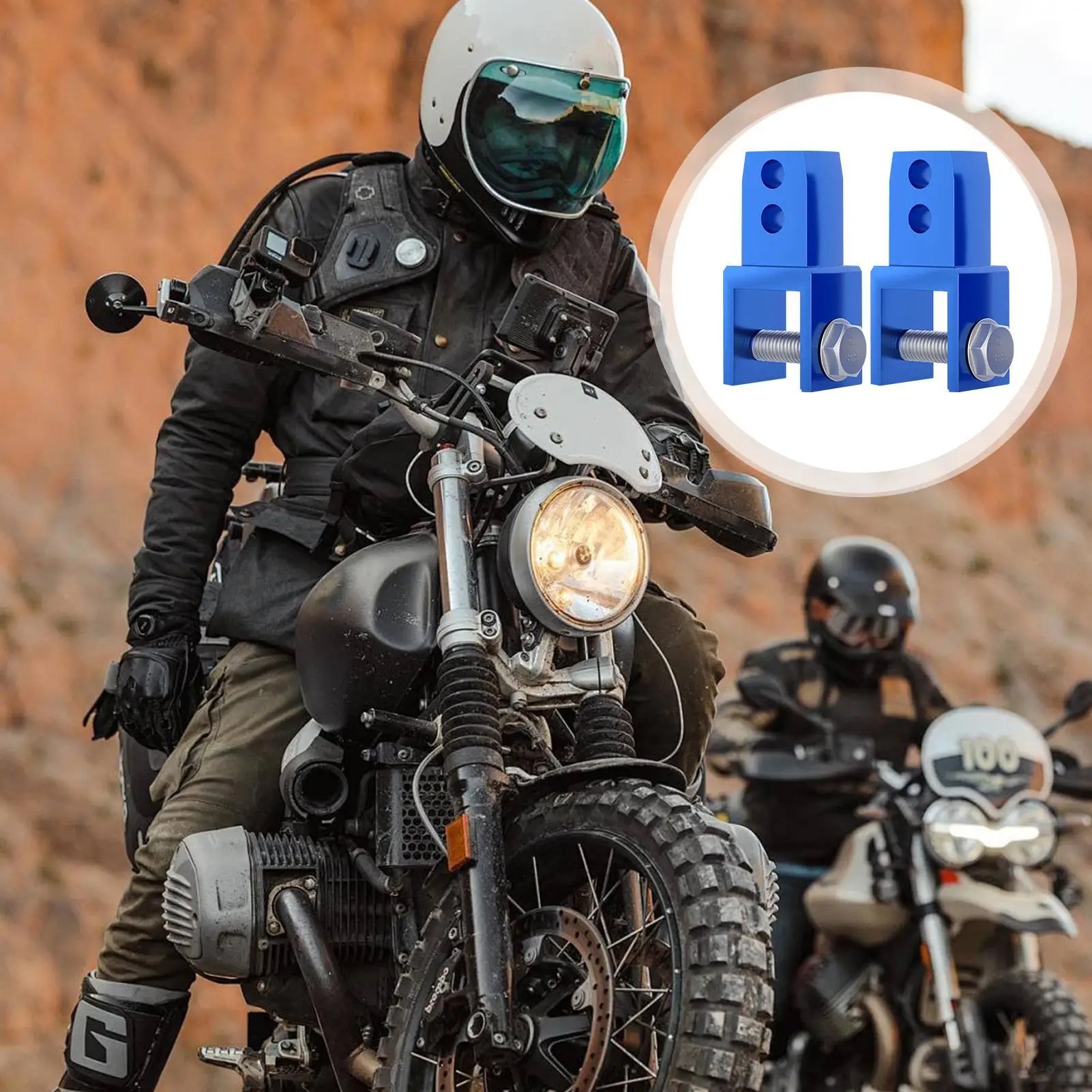 

Удлинитель заднего амортизатора мотоцикла, 2 шт., передний амортизатор мотоцикла с винтом, передний амортизатор, удлинитель высоты, металлический амортизатор