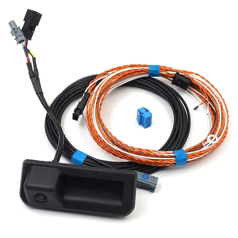 

AEA6-81A827566A Rear View Camera With Highline Guidance Line Wiring Harness For Q2 Q3 A1 2017-2021 Parking Assist Camera