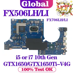 KEFU-Placa-mãe do portátil para ASUS, Mainboard, i5, i7, FX506LH, TUF506L, MW506LHB, FX506LU, FX506LI, FX706L, TUF706L