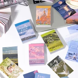 4 styles 50 pcs Everything freedom series Life theme collage sticker Scrapbooking Material Diary Album Junk Journal Supplies