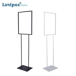 A3Showroom Banner Display Rack Poster Frame Advertising Racks Banner Display Stand Wedding Poster Holder Display Floor Stand