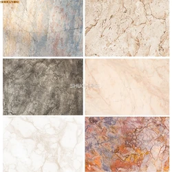 Marble Textured Photography Backdrops Prop Stone Rock Wall Abstract Grunge Photo Studio Background LS-52