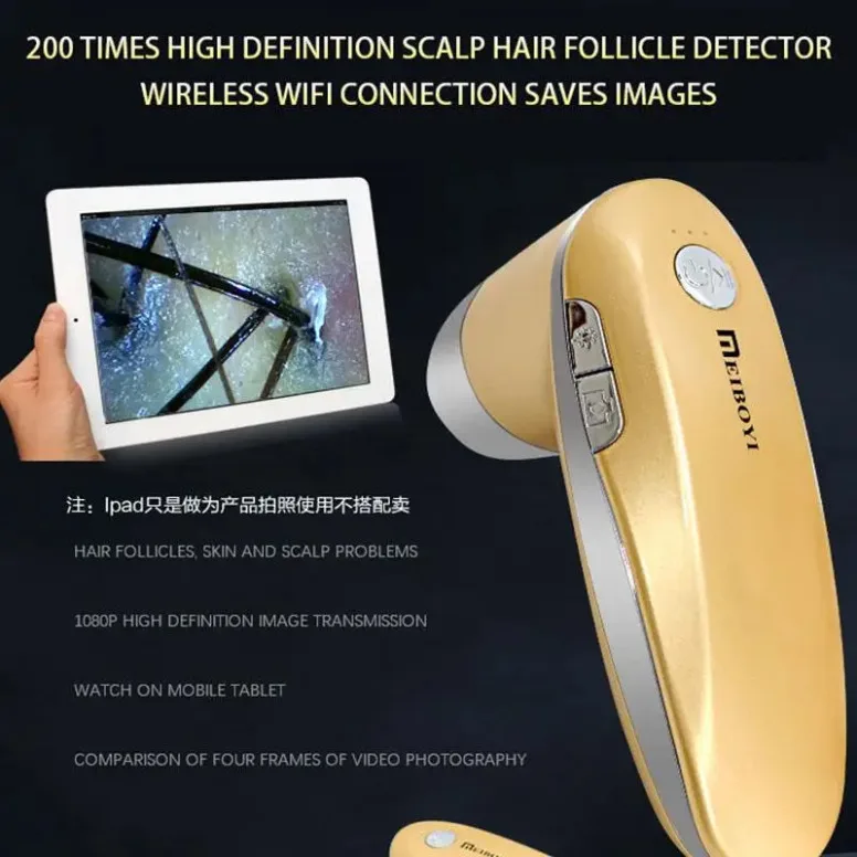 Microscope 2024 Digital Hair Scalp 200 Times Testing Machine Hair Follicle Analyzer Scanner For Beauty Salon Beauty Machine