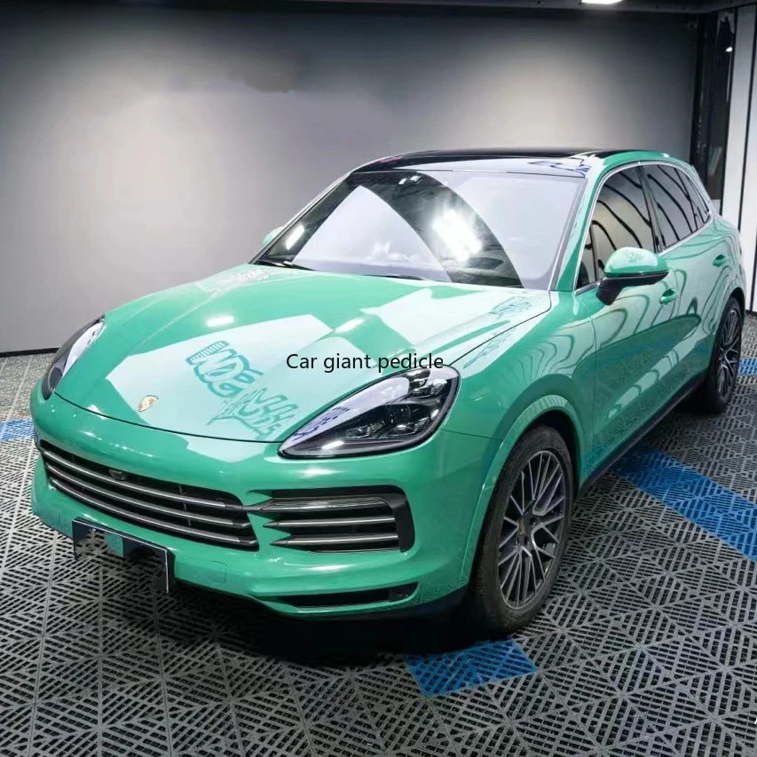 

Highest qualityGloss Vintage Green vinyl Wrap Film Car Wrap Film Non degumming Non fading quality Warranty 1.52M*17M roll