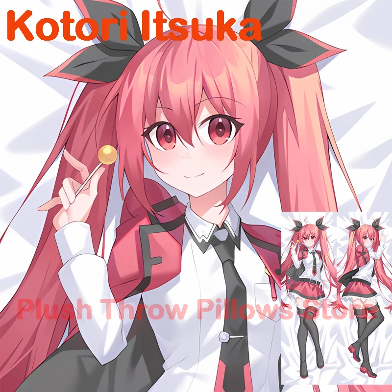 Dakimakura anime Kotori Itsuka Double-sided Print Life-size body pillows cover Adult pillowcase