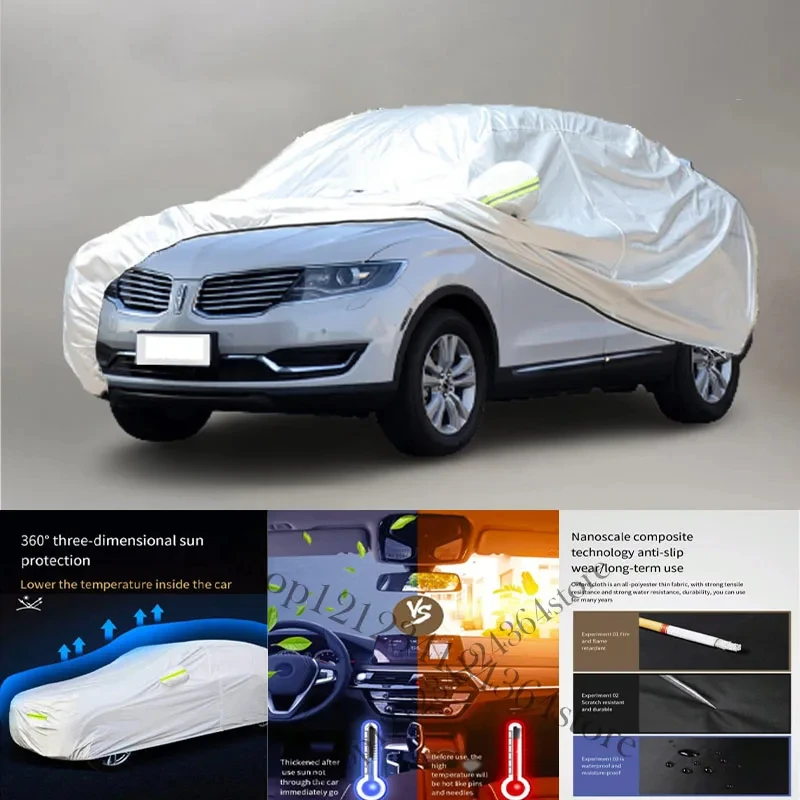 

For Lincoln MKX Car cover Exterior Car Cover Outdoor Protection Full Car Covers Waterproof