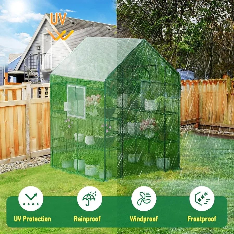 56×56×78Inch Walk-in house for Outdoors Garden Plant