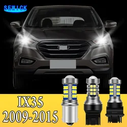 2 sztuk podwójny tryb kierunkowskaz LED + światła do jazdy dziennej DRL akcesoria dla Hyundai ix35 2009-2015 2010 2011 2012 2013 2014