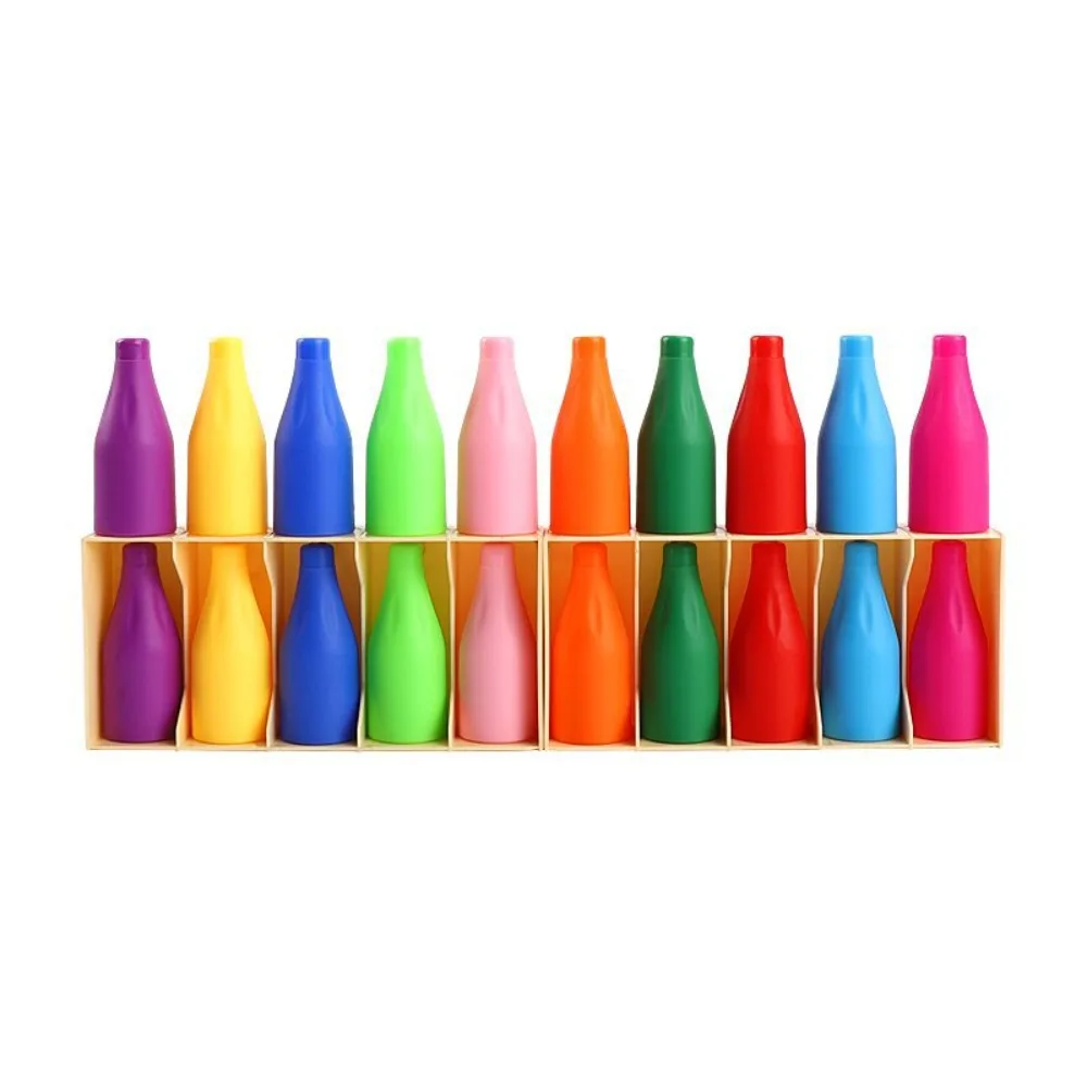 

2Set Creative Bottle Matching Game Interactive Early Education Montessori Color Sorting Toys Logical Thinking