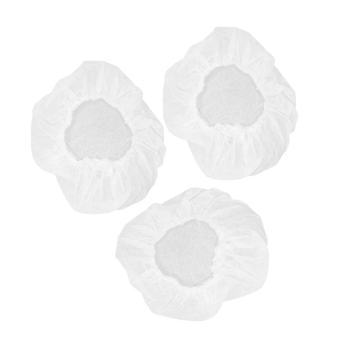 

100Pcs Earpad Covers for Headphone Disposable Nonwoven Material Sanitary Barrier Ideal for Computer Lab Library Use