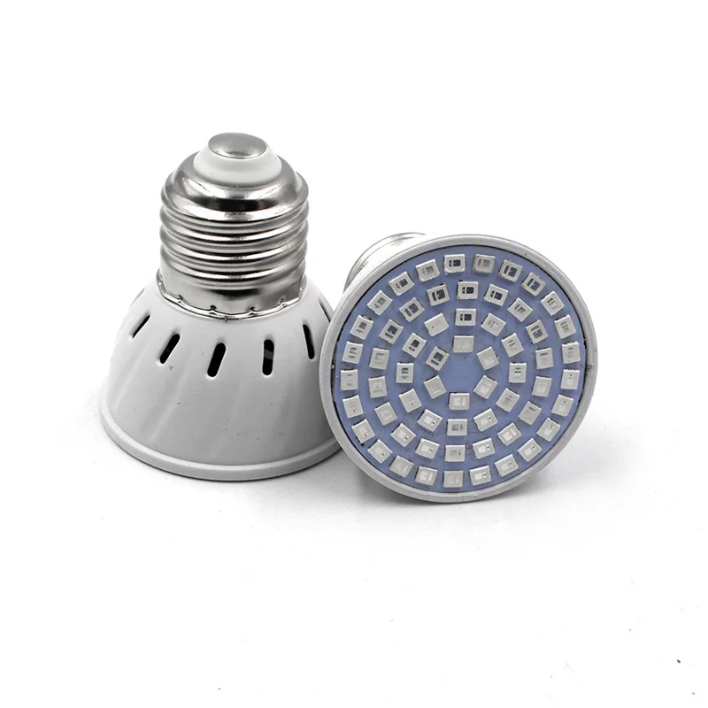 LED coltiva la luce 85-265V E27 lampada spettro completo 7W 9W 12W lampada per piante da interno IR UV fioritura idroponica LED coltiva la lampada