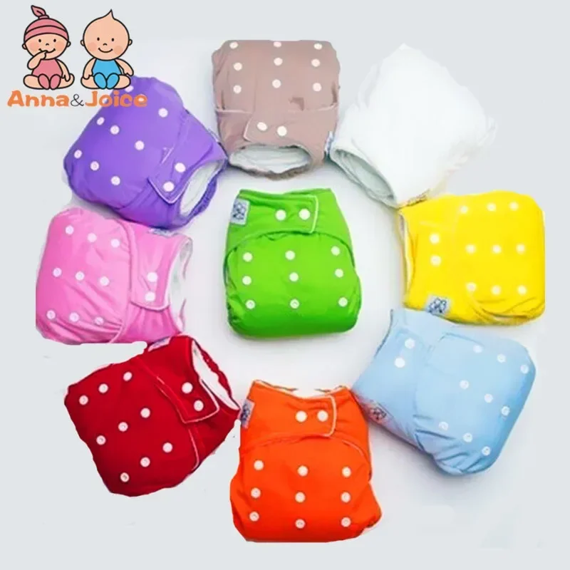 10PC Baby Diaper One-size Adjustable Washable Diaper Learning Pants Training Pants